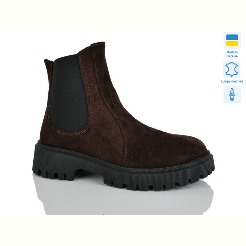 Ботинки Sali 187 корич.з. зима