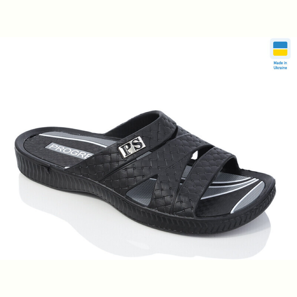 Шлепки Lot Shoes N229 чорний Шлепки Lot Shoes N229 чорний