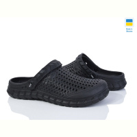 Кроксы Vladimir C62 мякий чорний