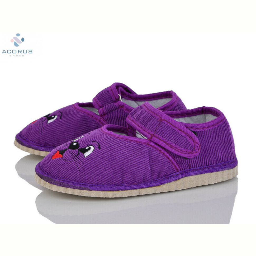 Тапки Acorus Смайл фіолетовий