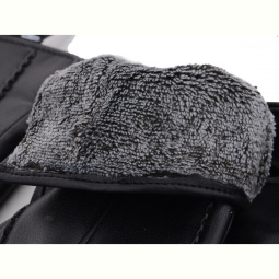 Перчатки RuBi R104Ж кожзам-махра black