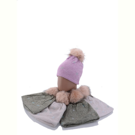 Шапка Red Hat KA976 mix фліс