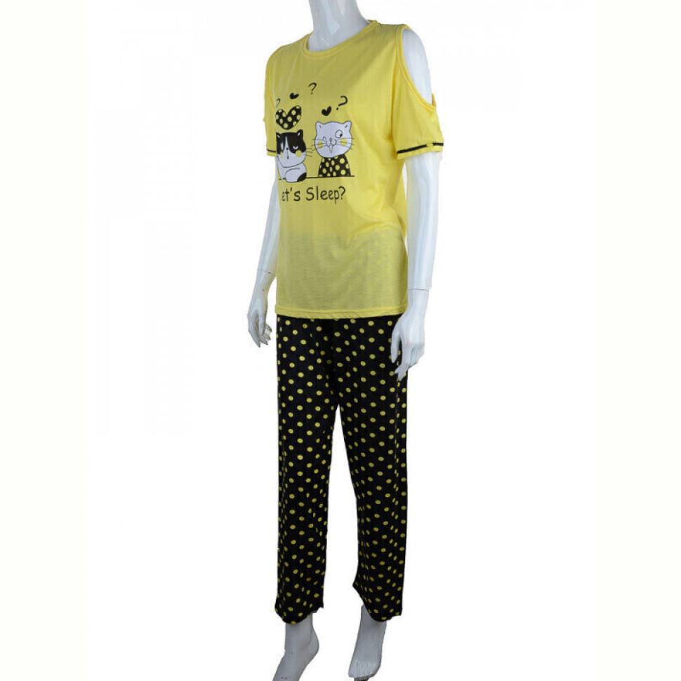 Пижама Obuvok 2038A yellow (04250)