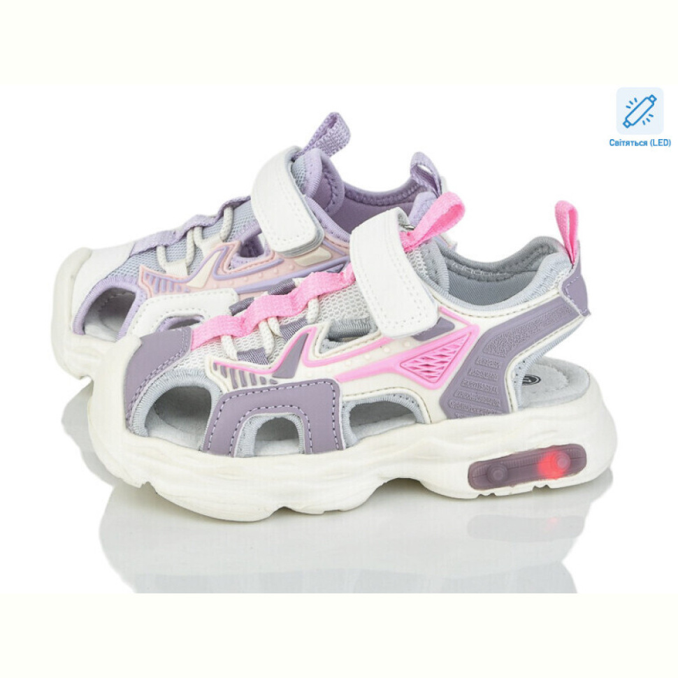 Босоножки Poni kids 2637-3D LED mix