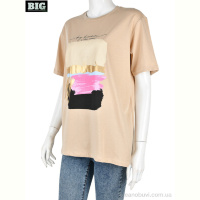 Футболка BIG 4049-06-3 l.beige