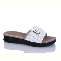 Шлепки Sali-2 252-08 білий к.