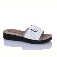 Шлепки Sali-2 252-08 білий к.