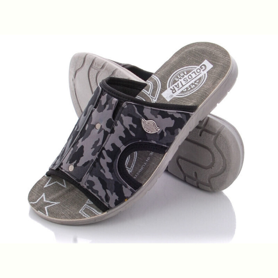 Шлепки DeMur M6131-1 grey Шлепки DeMur M6131-1 grey