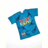 Футболка Kids-modnik 102 т.бірюзовий