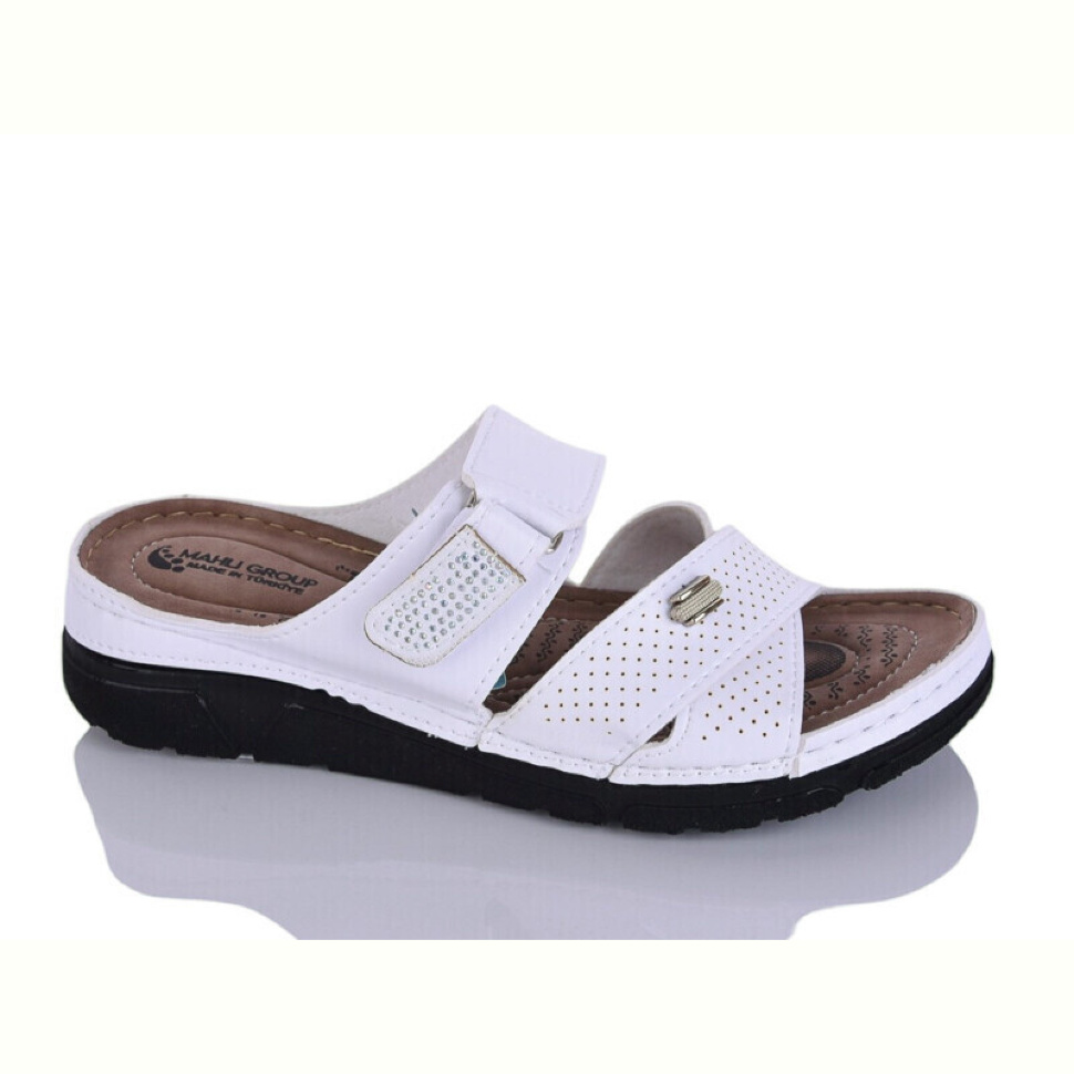 Шлепки Sali-2 203-52 білий