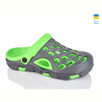 Кроксы Lot Shoes N308 сіро-зелений