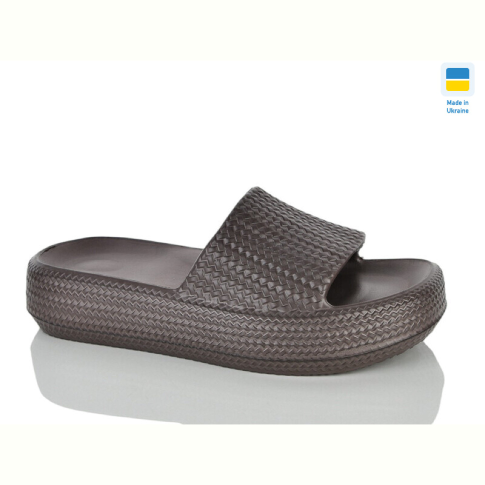 Шлепки DeMur W678 коричневий