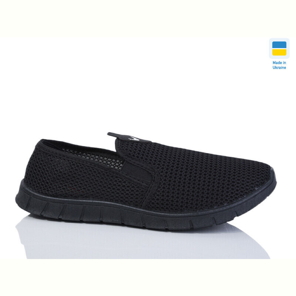 Слипоны Lot Shoes 4200 чорний