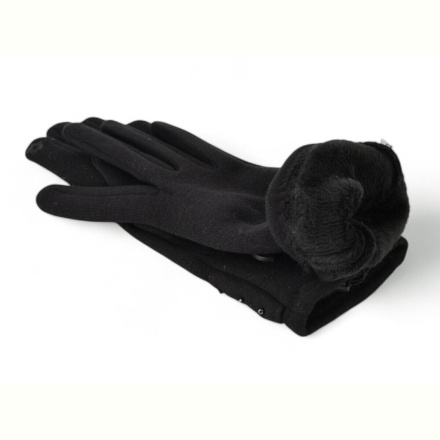 Перчатки PAIDI 35-7 трикотаж black