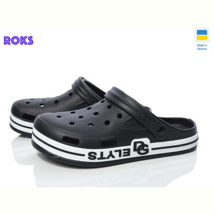 Кроксы Roks Dago 526 чорний