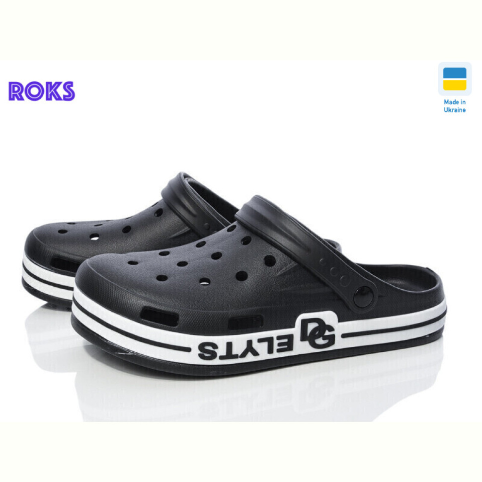 Кроксы Roks Dago 526 чорний