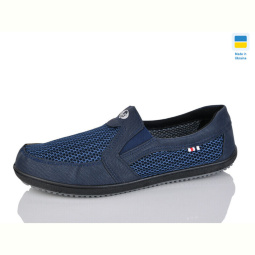 Слипоны M&amp;L Alex14 AT11 синій