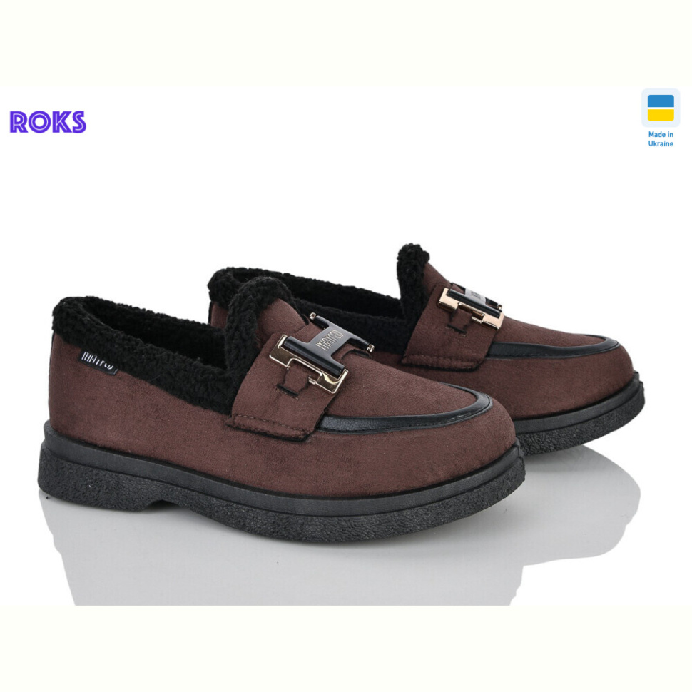 Туфли Roks 5601 коричневий Туфли Roks 5601 коричневий