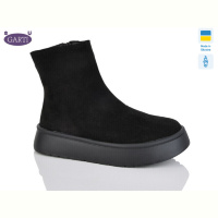 Ботинки Garti 445 чорний замш
