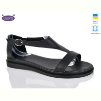 Босоножки Garti 922 чорна шкіра