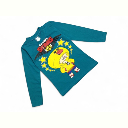 Батник Kids-modnik 7181 т.бірюзовий