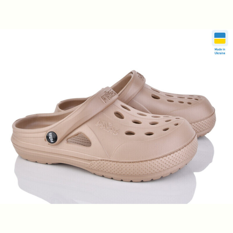 Кроксы Alex 12345 коричневий