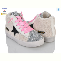 Ботинки Clibee-Doremi ABC591063 white-pink фліс