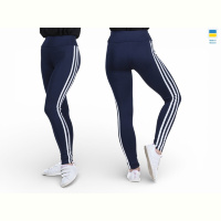 Лосины Sport style 5253 т.синій