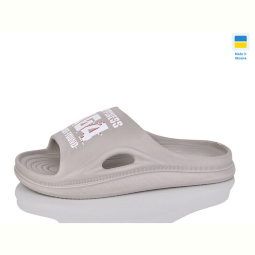 Шлепки M&amp;L  Alex13 ML113 беж прінт асорті