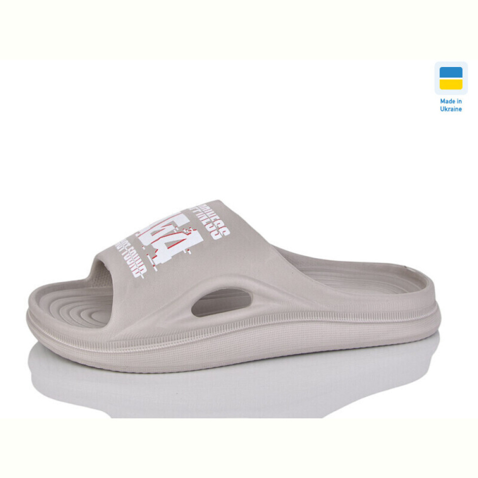 Шлепки M&L  Alex13 ML113 беж прінт асорті