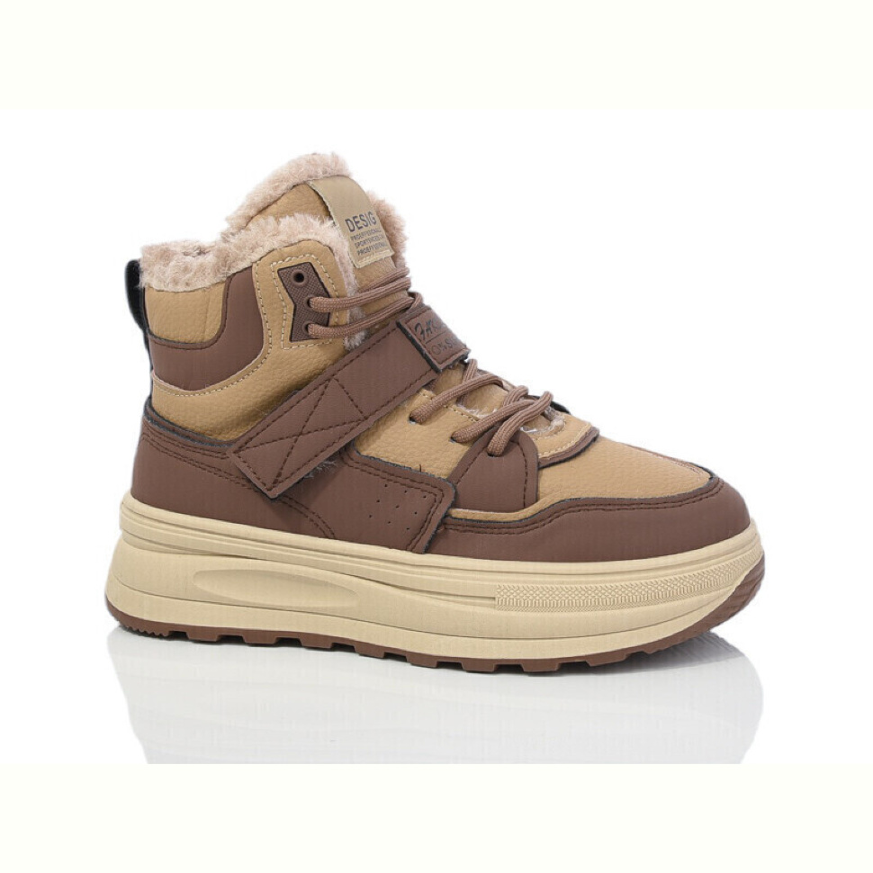 Кроссовки Ok Shoes YB066 brown