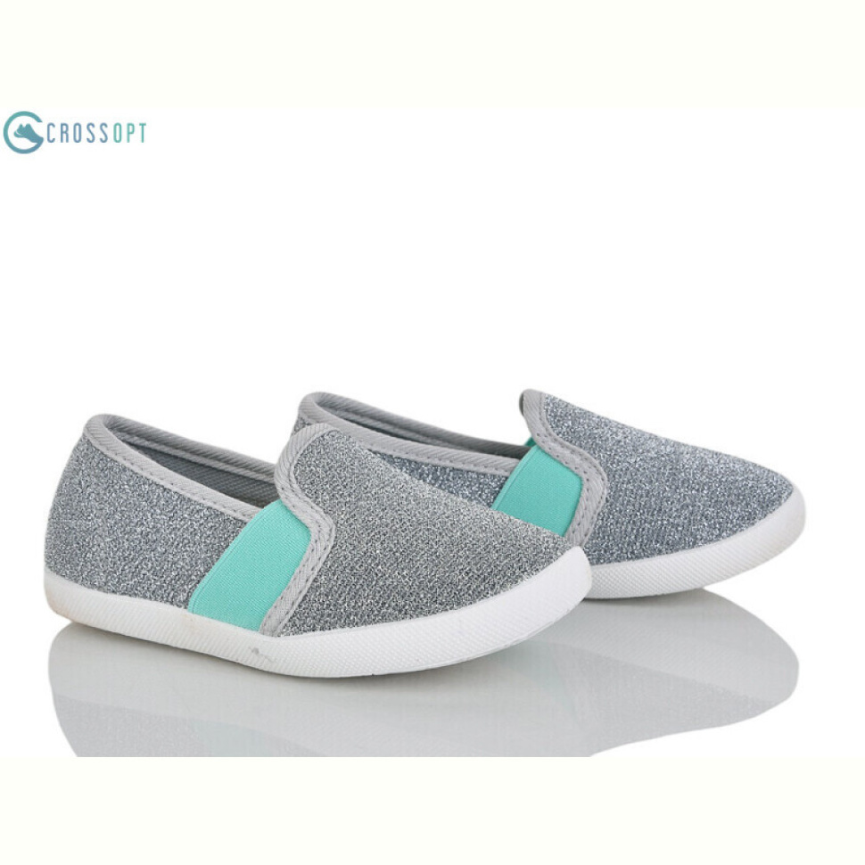 Слипоны CROSSOPT BE112 silver