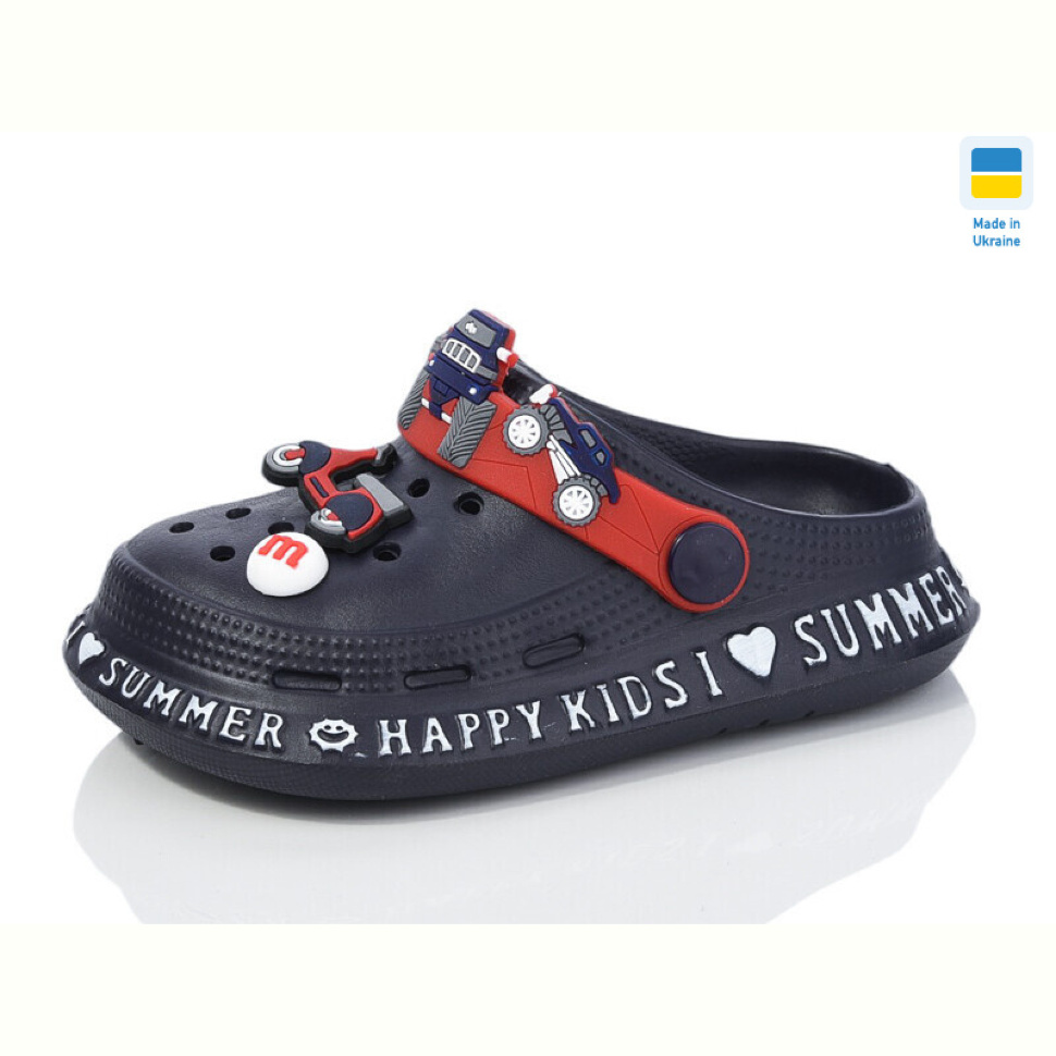 Кроксы Lot Shoes N005 т.синій
