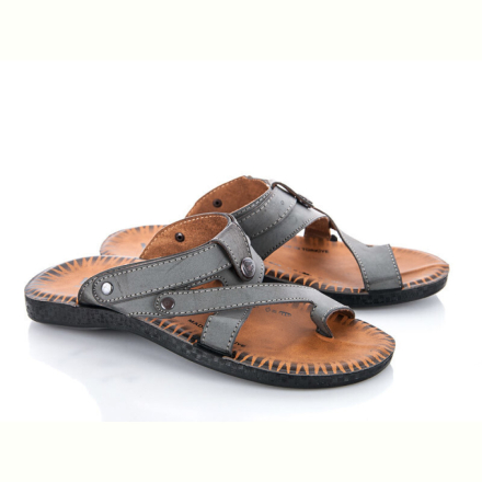 Шлепки Makers Shoes 1003 grey