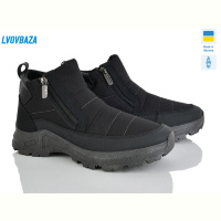 Дутики Lvovbaza Dago М28-04 чорний