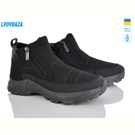Дутики Lvovbaza Dago М28-04 чорний