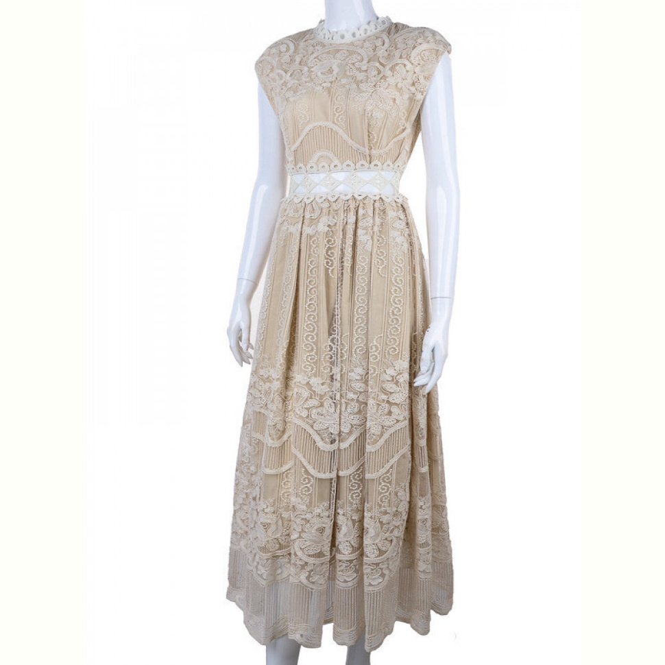 Платье Gelsomino 15008 beige