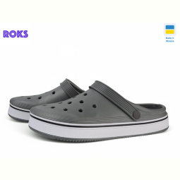 Кроксы Roks 1005 сірий