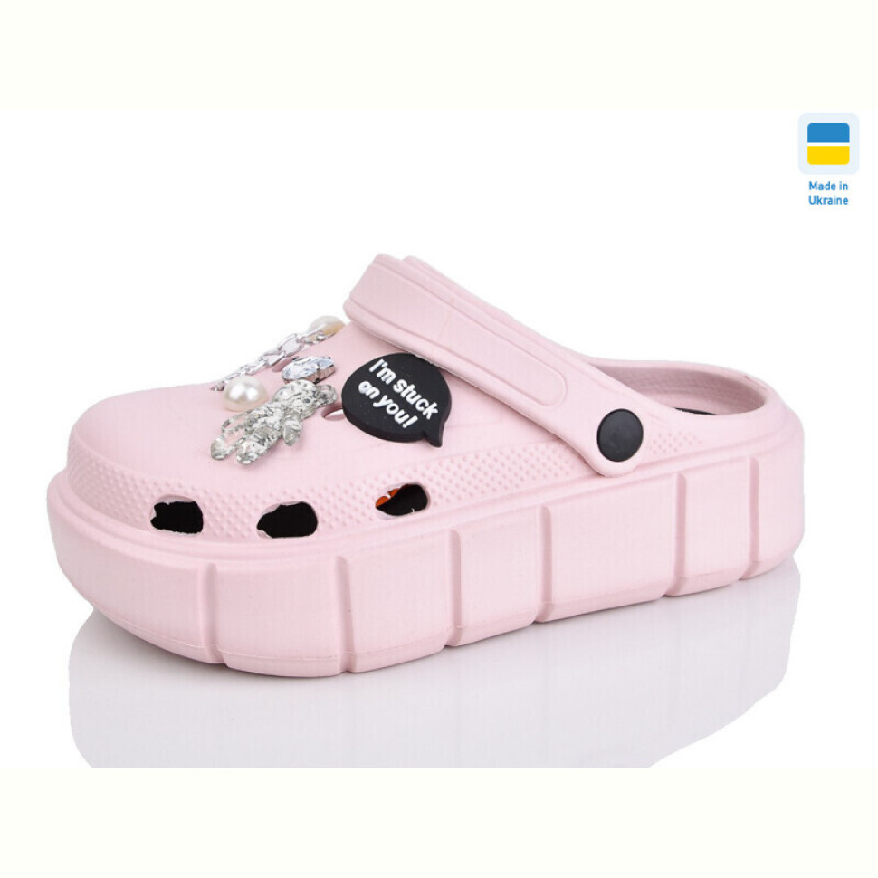 Кроксы Lot Shoes N152 пудра