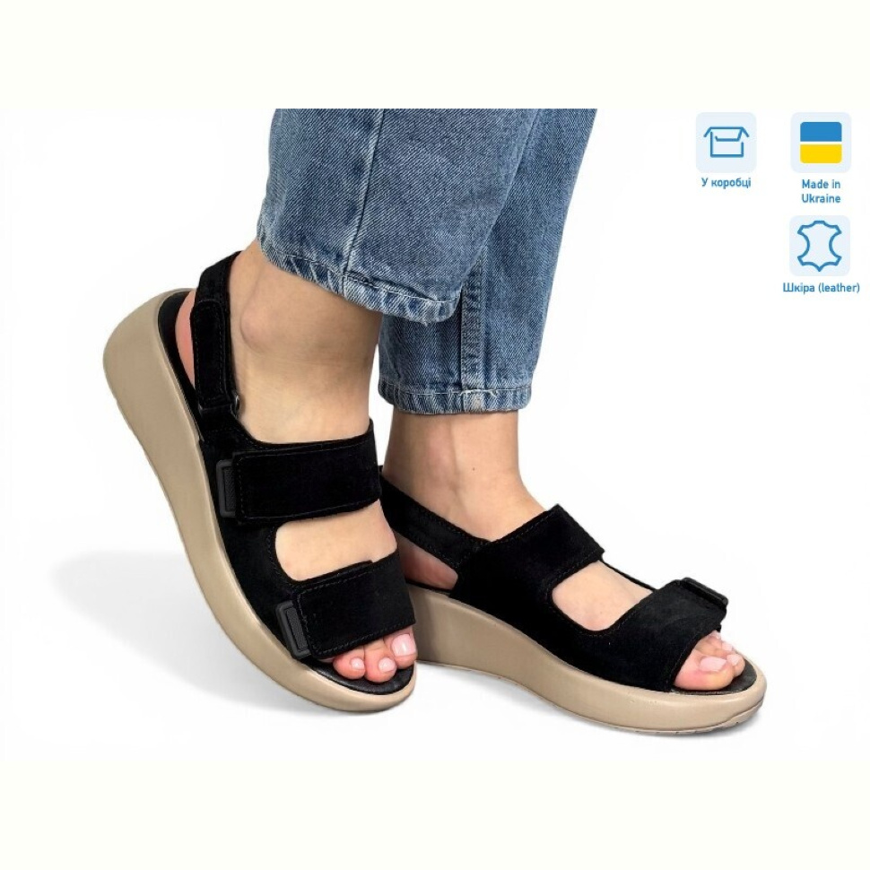 Босоножки A.N.I.One 4077-25K чорний з.