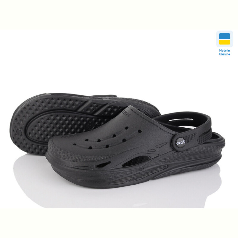 Кроксы Vladimir Крок С103 чорний