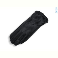 Перчатки Королева G7-802Ж шкіра вовна black