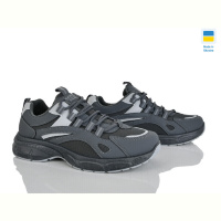 Кроссовки Progress Гіпаніс Ж676 графіт-св.сірий