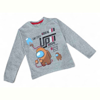 Батник Kids-modnik 4389 св.сірий
