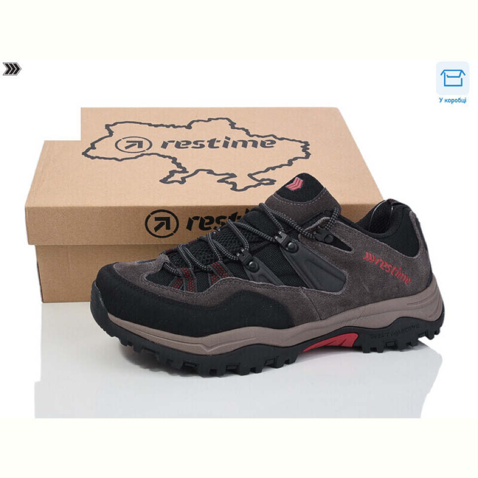 Кроссовки Restime OMO24506 brown Кроссовки Restime OMO24506 brown