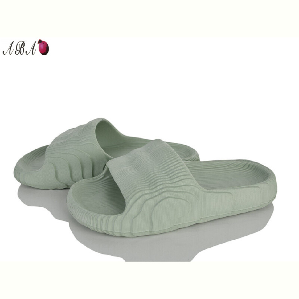 Шлепки Aba T2023-11 green