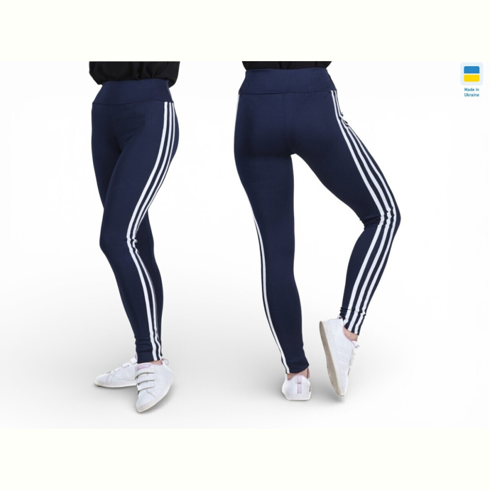 Лосины Sport style 50253 т.синій
