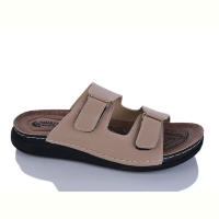 Шлепки Oscar 01-23 беж к.