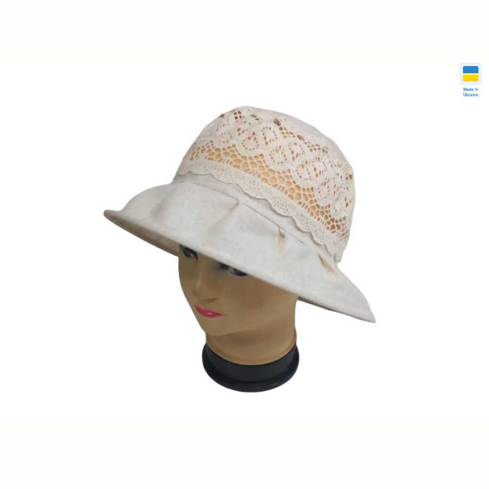 Шляпа Mabi 0779 бежевий