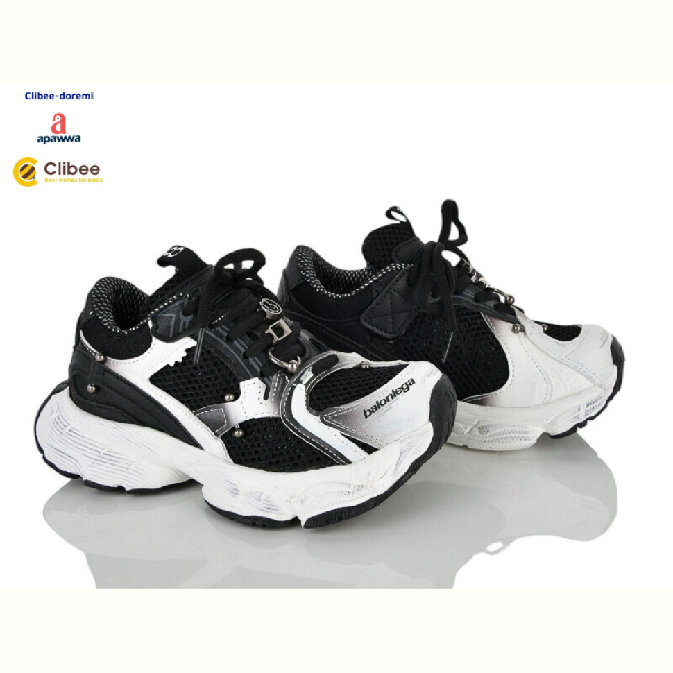 Кроссовки Clibee-Doremi ABC2760 black-grey